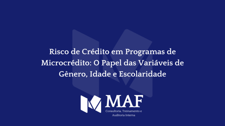 Risco de Crédito em Programas de Microcrédito: O Papel das Variáveis de Gênero, Idade e Escolaridade