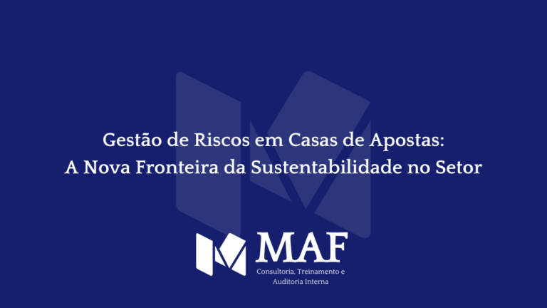 Gestão de Riscos em Casas de Apostas: A Nova Fronteira da Sustentabilidade no Setor